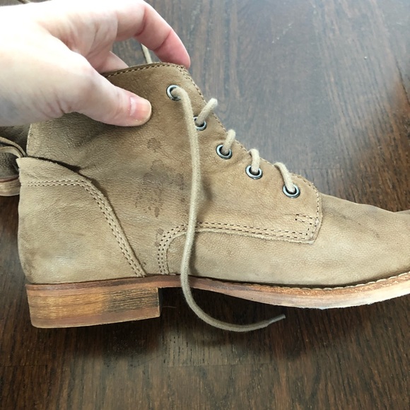 💥 Sam Edelman Mare Lace Up Booties - Picture 5 of 9